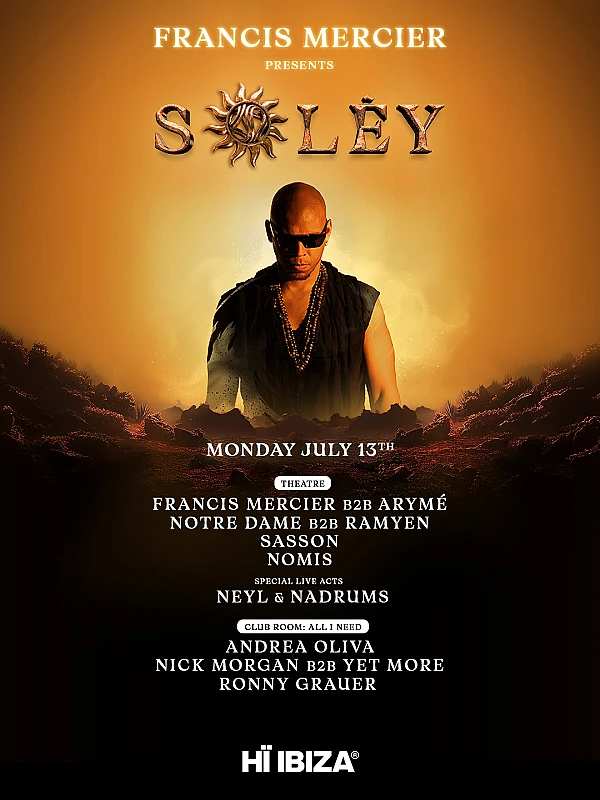 Francis Mercier presents Solèy