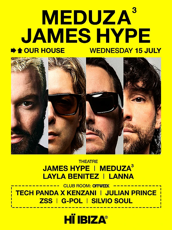 MEDUZA & James Hype Present Our House