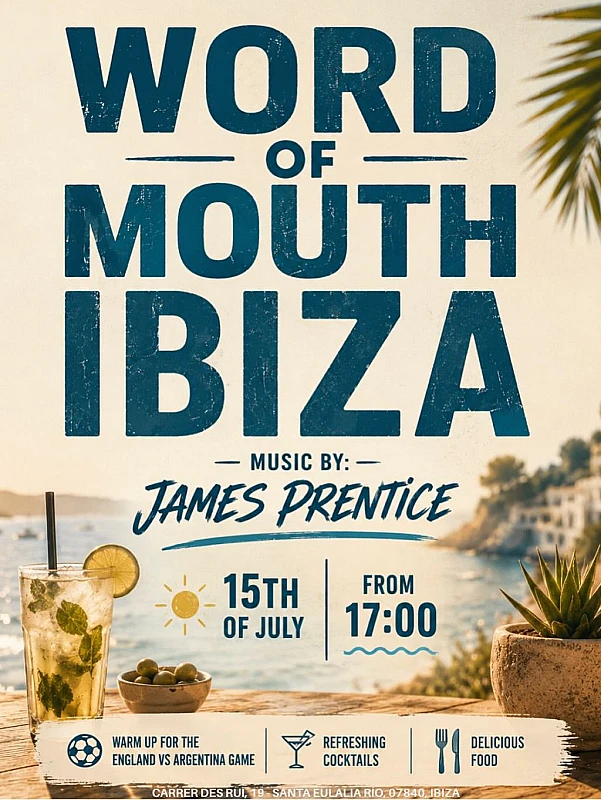 WOM Word of Mouth Radio Cafe Ibiza