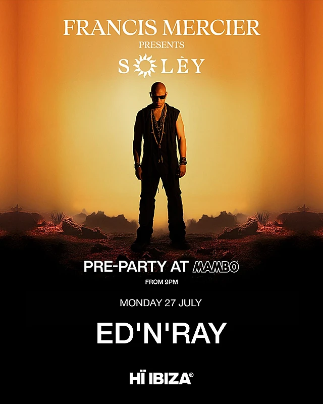 Francis Mercier presents Solèy Pre Party
