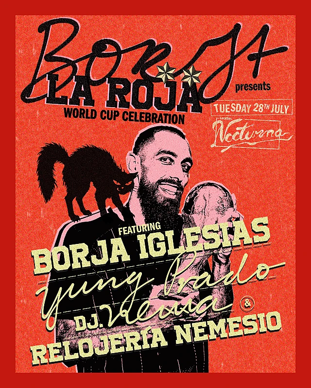 Borja presents La Roja World Cup Celebration