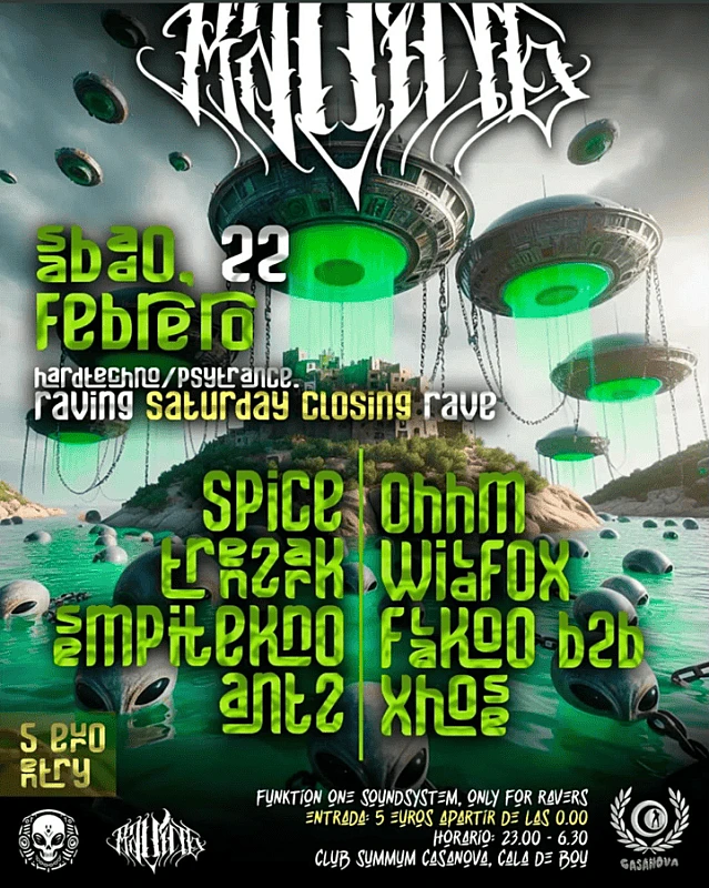 Raving Saturday Closing Rave