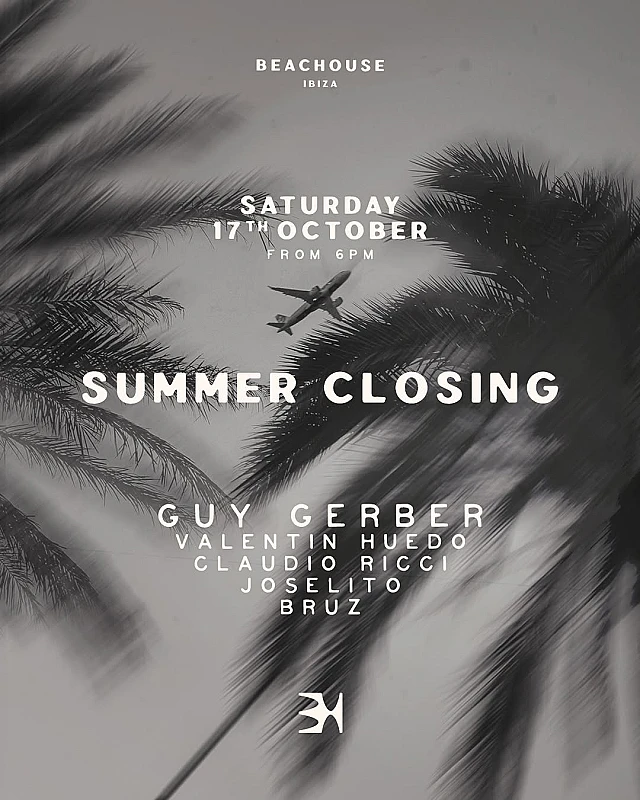 Beachouse Ibiza Season 2026 Closing