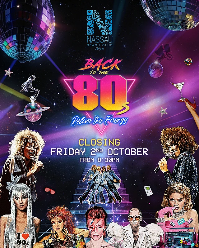 Back to the 80s Closing Party season 2026