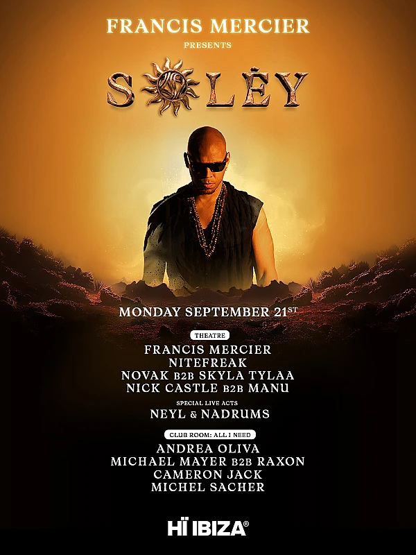 Francis Mercier presents Solèy