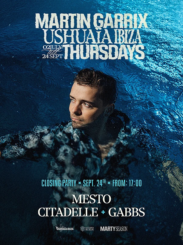 Martin Garrix Closing Party season 2026