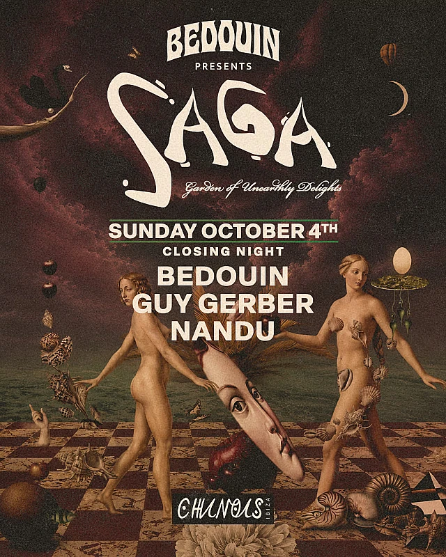 Bedouin presents Saga Closing Party season 2026