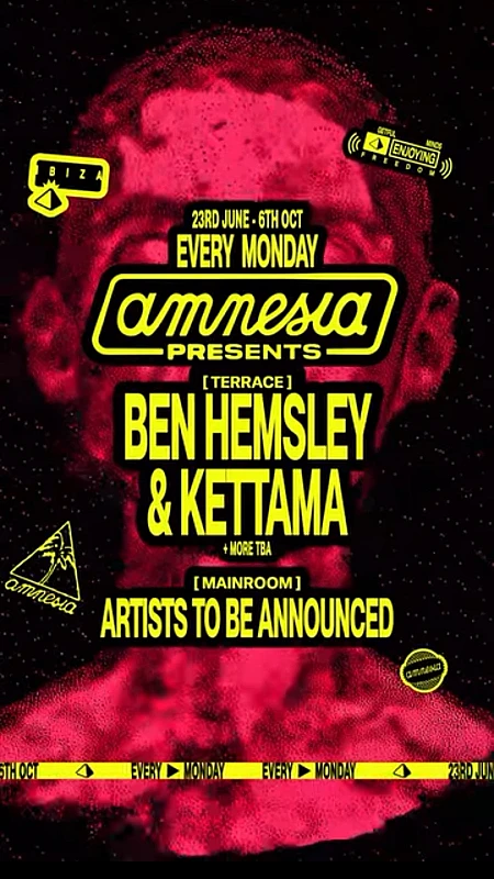 Amnesia Presents Opening Party season 2025