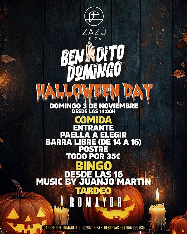 Bendito Domingo Halloween Day