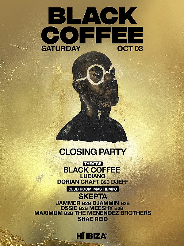 Black Coffee Closing Party season 2026