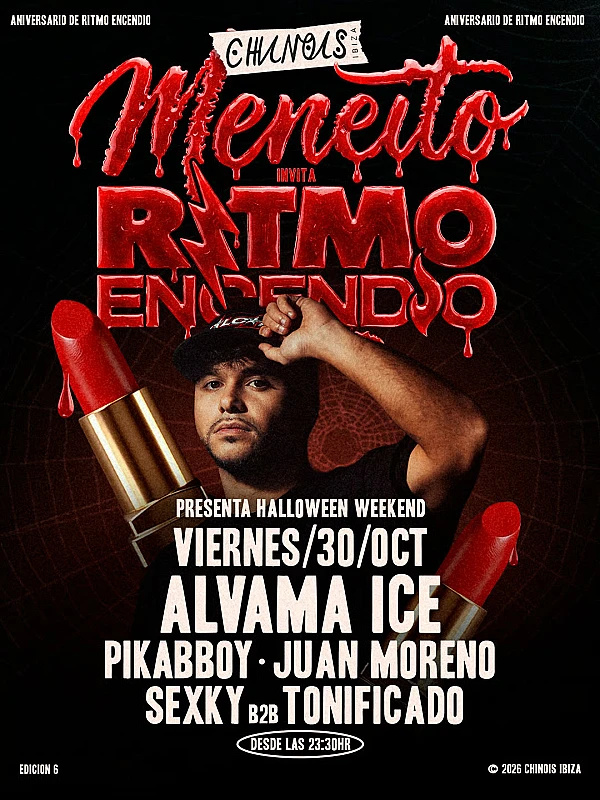 Meneito Invita Ritmo Encendio