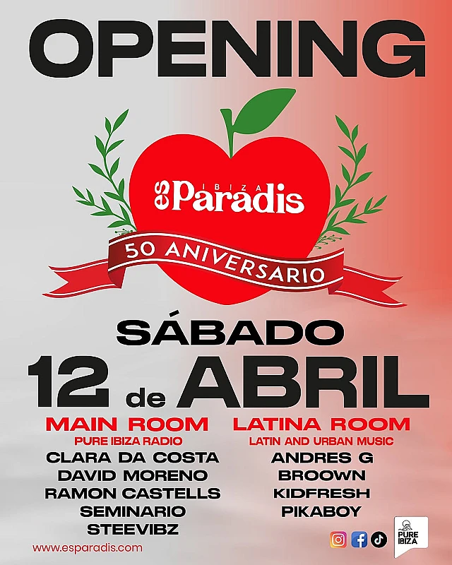 Es Paradis Ibiza Opening Party season 2025