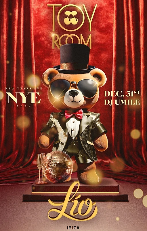 Toy Room NYE New Year Eve / Noche de Año Nuevo