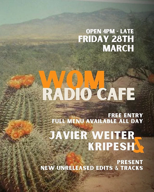 WOM Word of Mouth Radio Cafe Ibiza