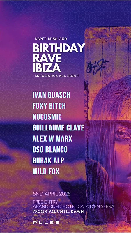 Birthday Rave Ibiza