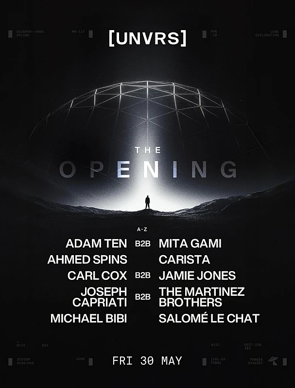 UNVRS Ibiza Opening Party season 2025