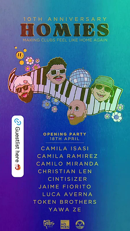 Homies Opening Party season 2025