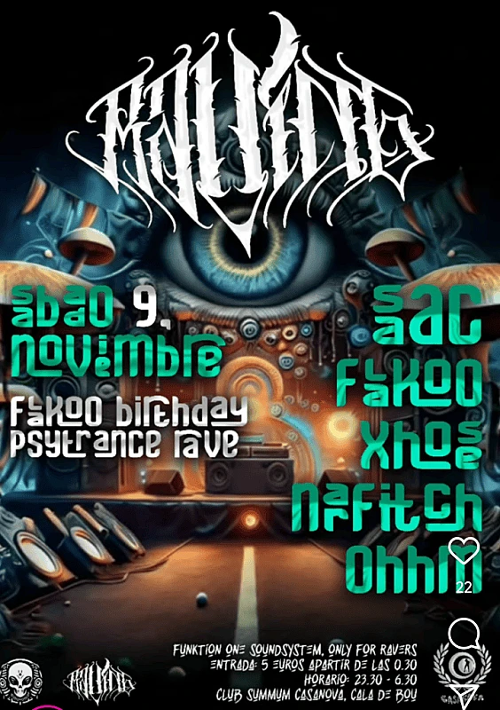 Raving Flakoo Birthday Rave