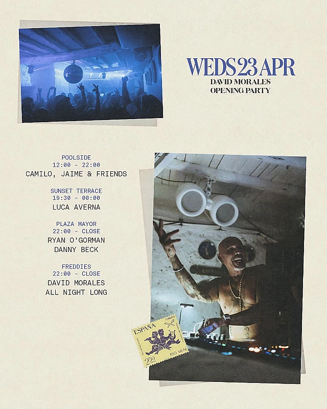 David Morales Opening Party season 2025