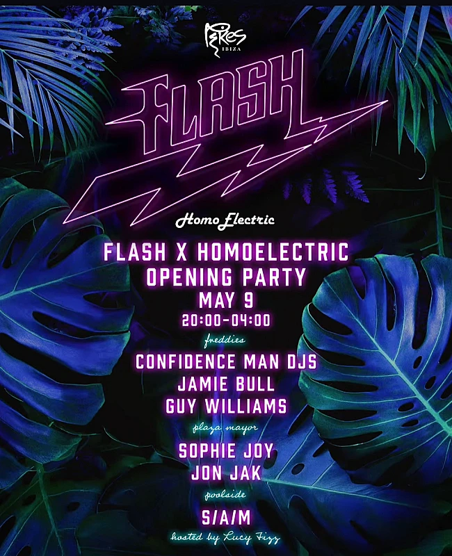 Flash X Homoelectric