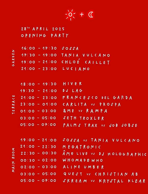 Circoloco Opening Party season 2025