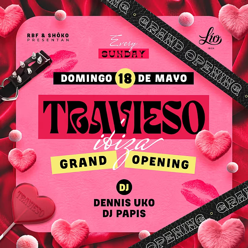 RBF and Shôko presentan Travieso Opening Party season 2025