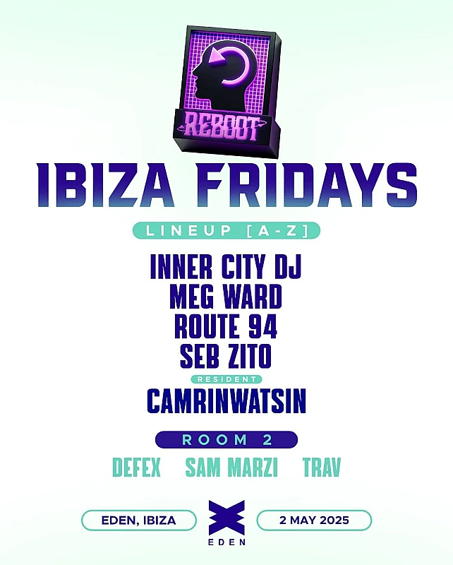 Reboot Ibiza Fridays