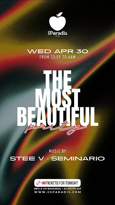 Wednesdays at Es Paradis Opening Party season 2025