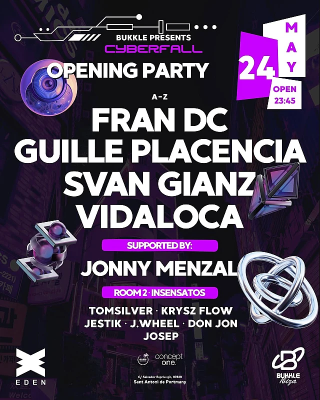 Bukkle Ibiza Opening Party Season 2025