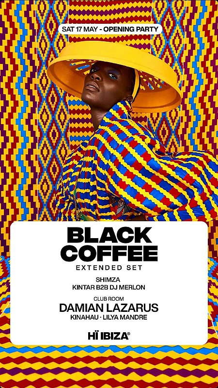 Black Coffee Opening Party season 2025