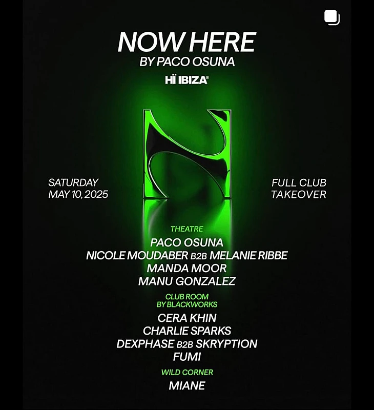 Paco Osuna presents NOW HERE