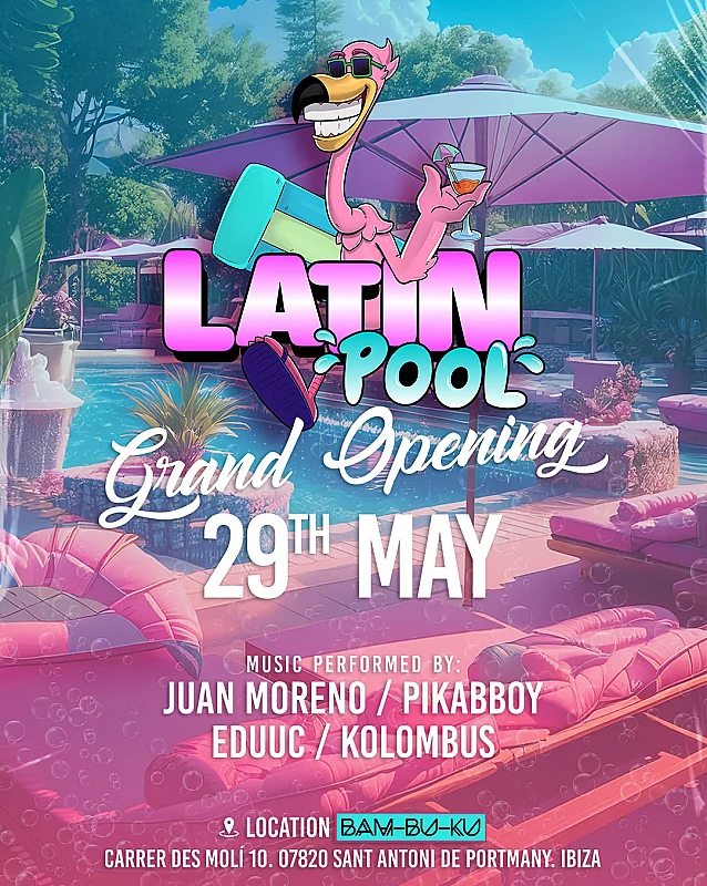 Latin Pool Opening Party season 2025