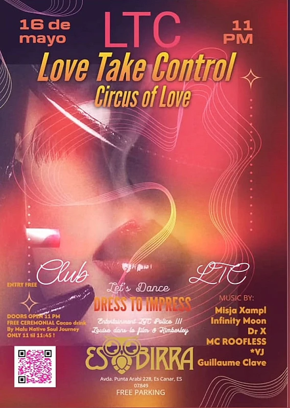 Love Take Control Circus of Love