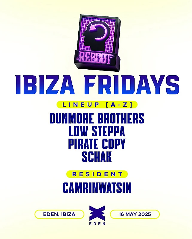 Reboot Ibiza Fridays
