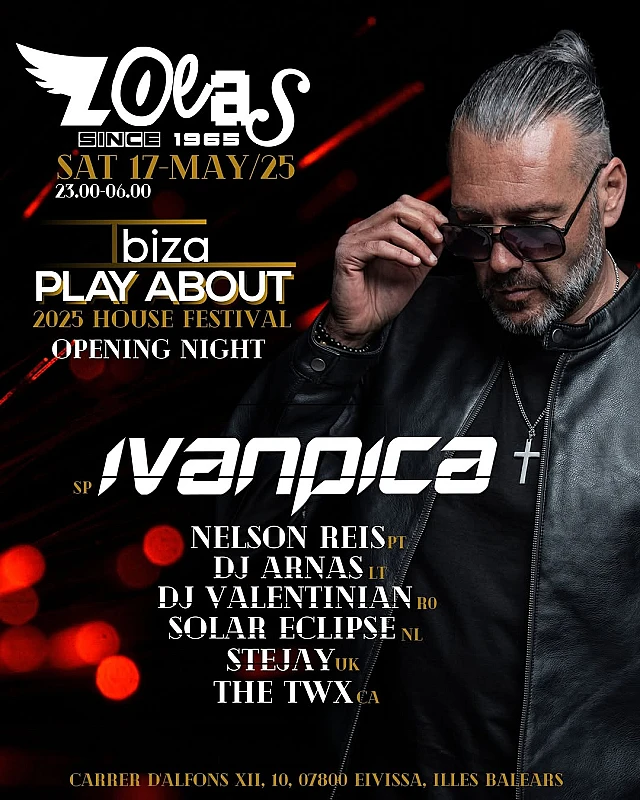 Ibiza Play About 2025 House Festival opening night
