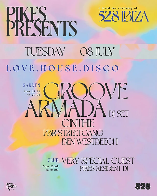 Pikes presents 528 Ibiza Love.House.Disco