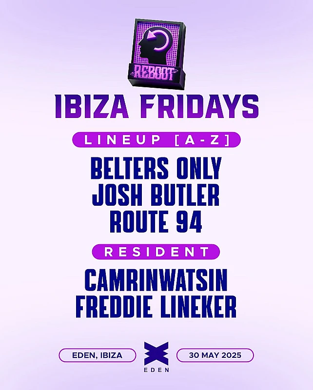 Reboot Ibiza Fridays
