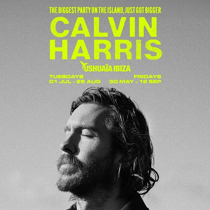 Calvin Harris Opening Party fridays Season 2025