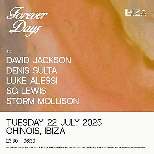 SG Lewis Presents Forever Days