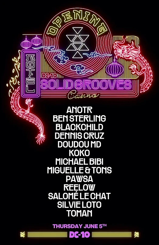 Solid Grooves Opening Party season 2025