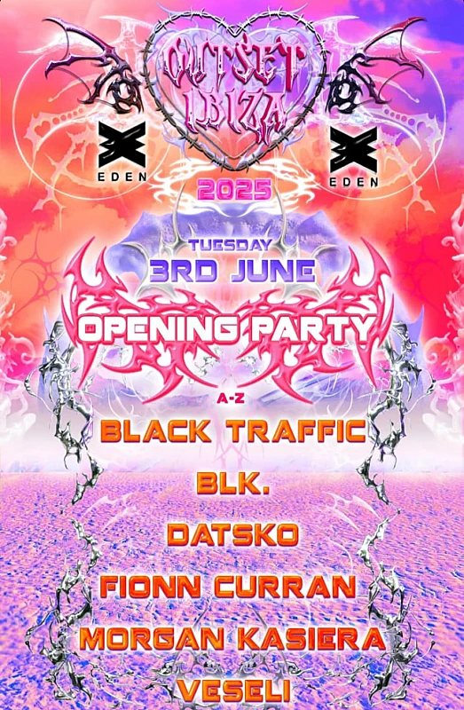 Outset Ibiza Opening Party season 2025