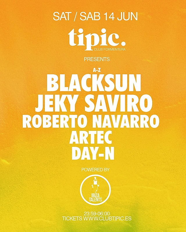 tipic. Presents Ibiza Talents