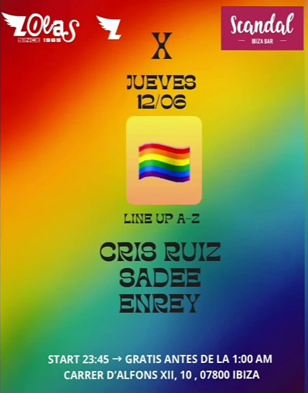 Scandal Ibiza Bar X Lolas