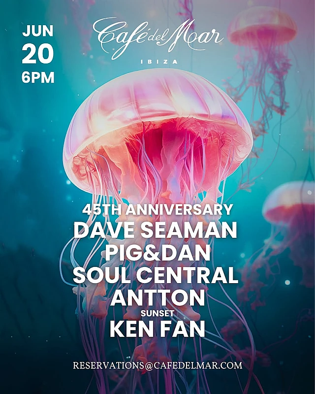 Cafe del Mar 45th Anniversary
