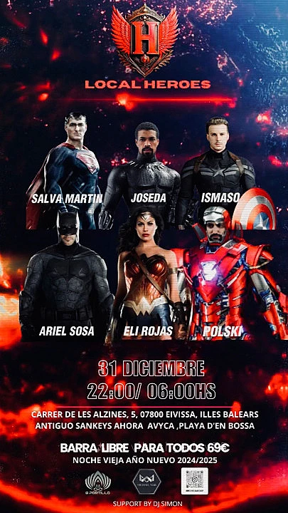 Local Heroes Año Nuevo