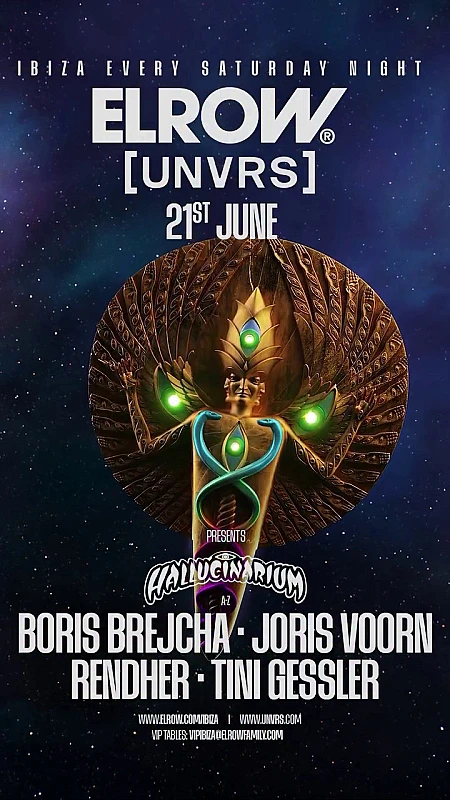 Elrow at UNVRS Ibiza