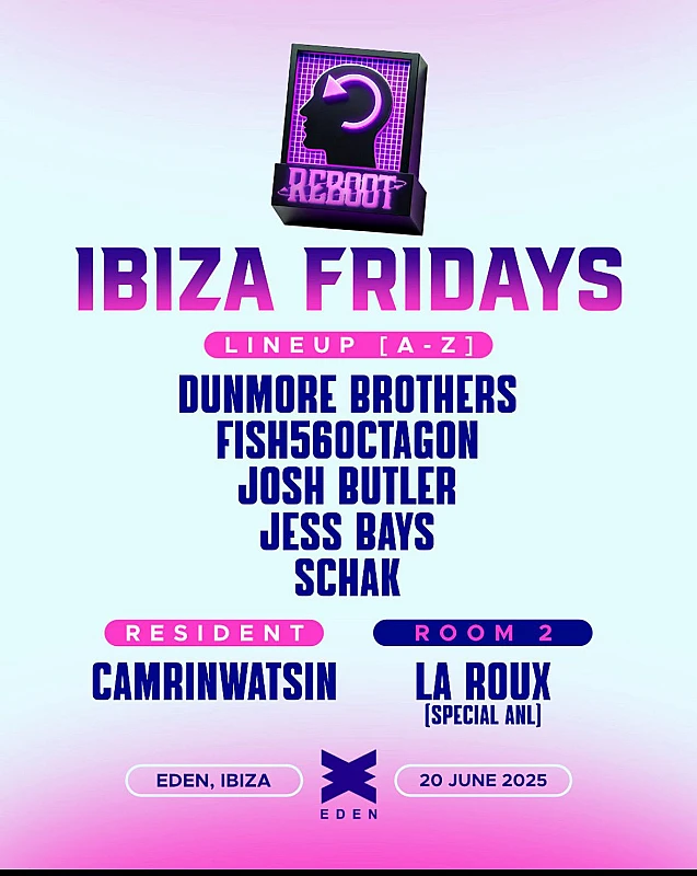 Reboot Ibiza Fridays