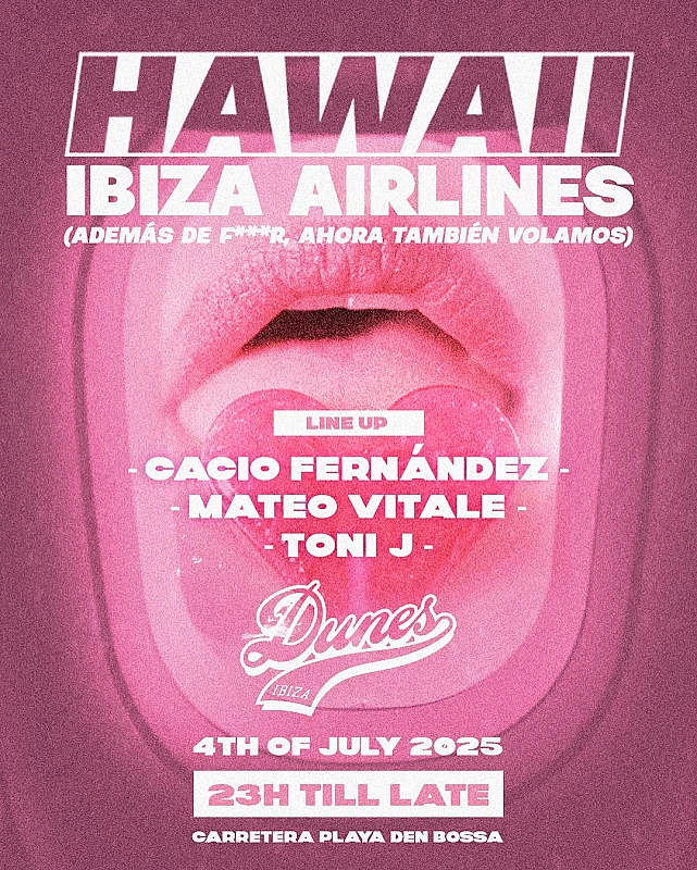 Hawaii ibiza Airlines