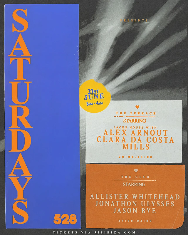 Andy Manumission presents Saturdays