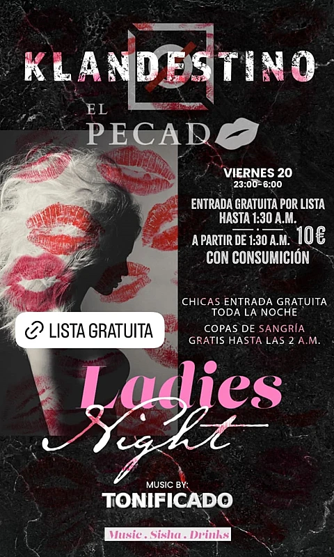 El Pecado Ladies Night